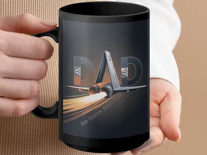Personalized Dad Mug with Customizable Name Gift product