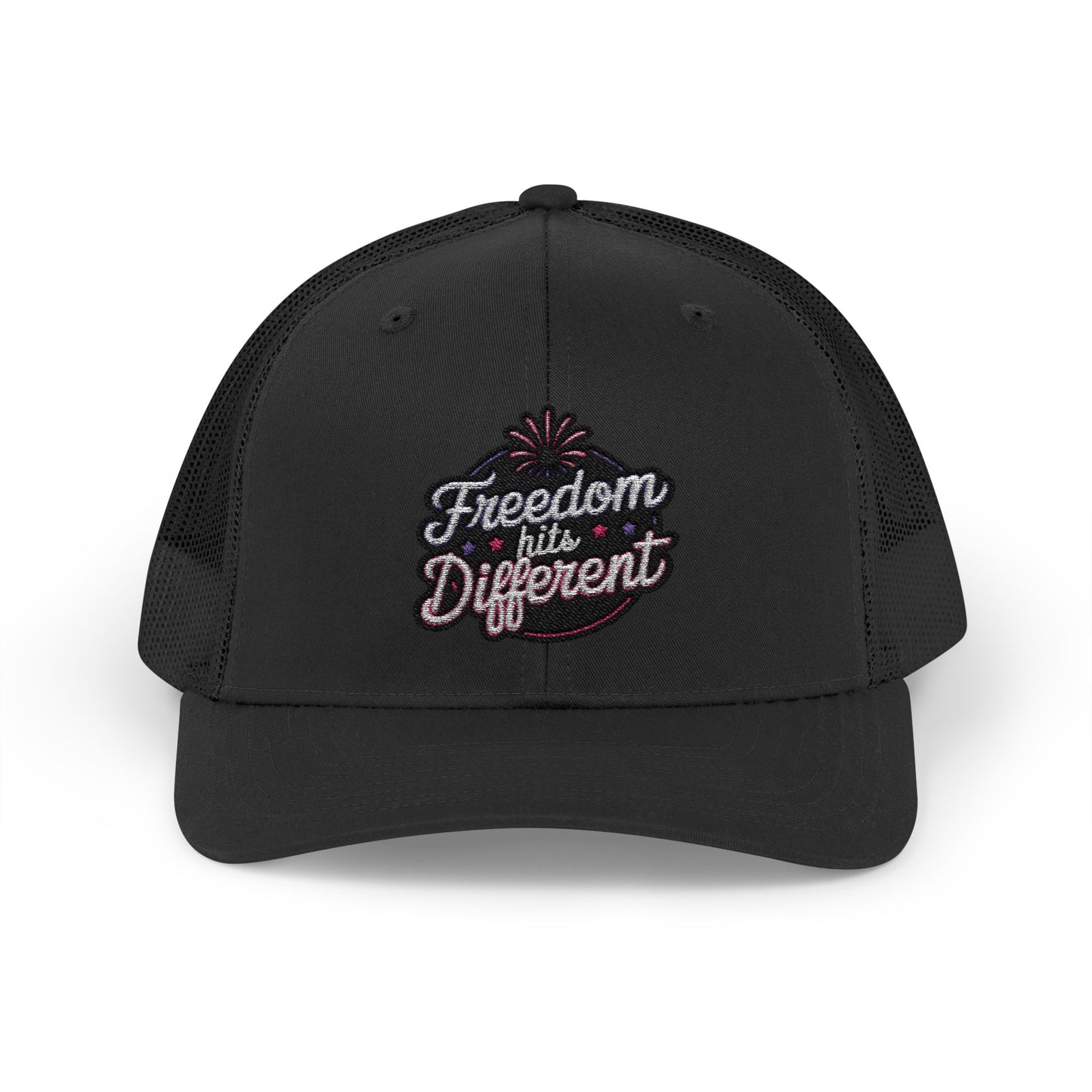 Freedom Hits Different Snapback Trucker Cap - Stylish Sportswear for Summer Activities