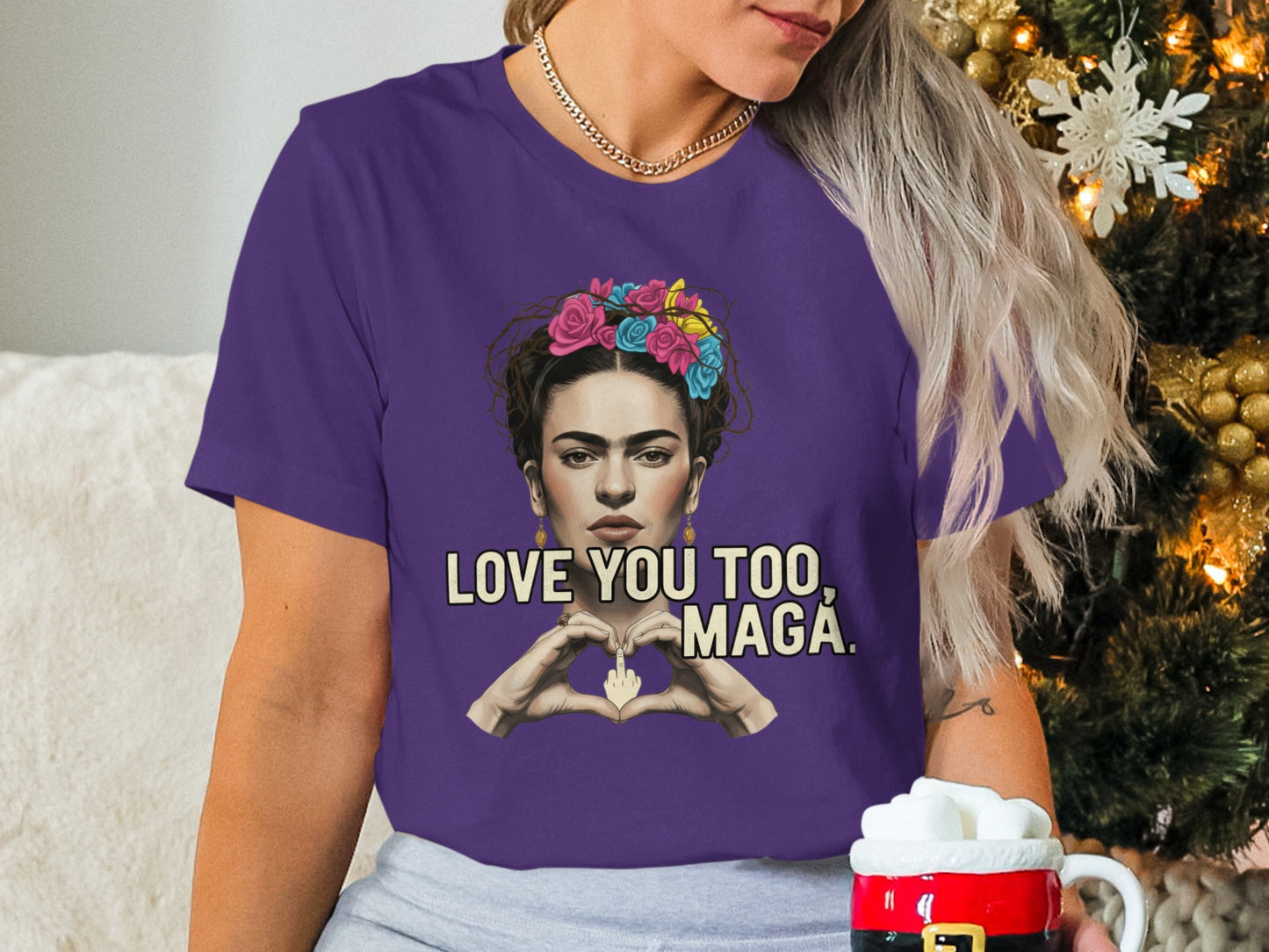 Love You Too Maga Graphic Women's T-Shirt