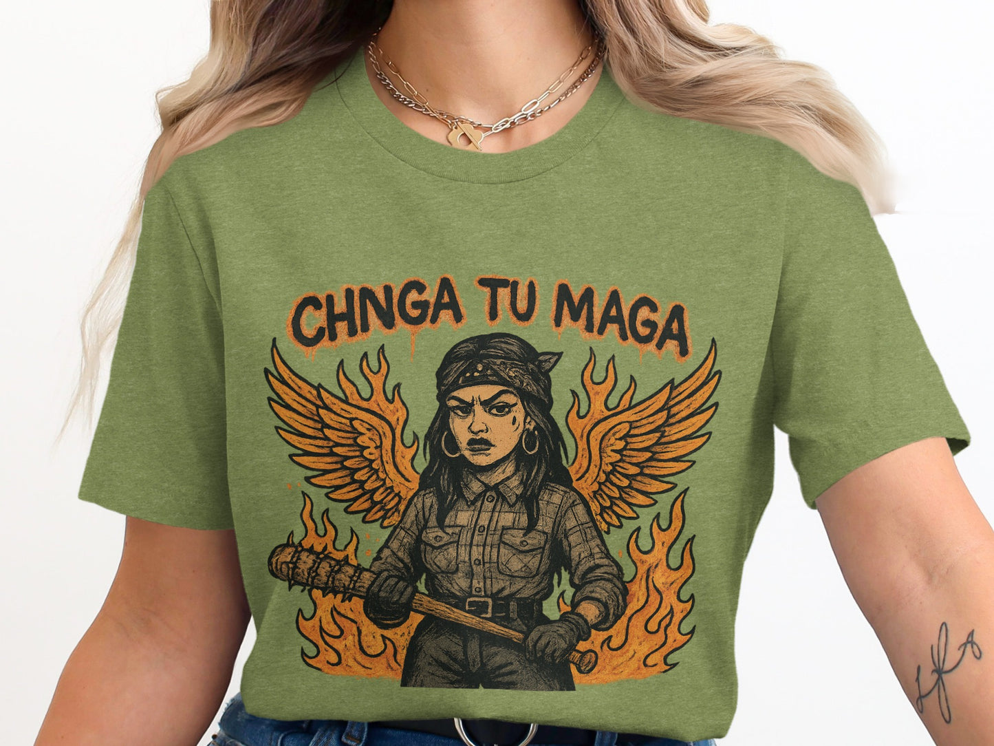 Bold Graphic T-Shirt with Empowering Design product type