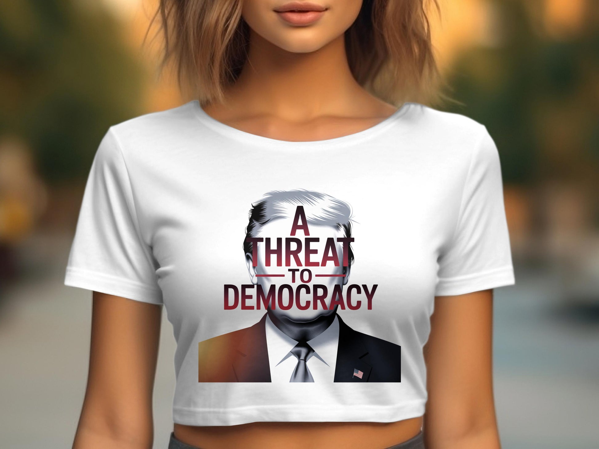 A Threat to Democracy Graphic T-Shirt product type