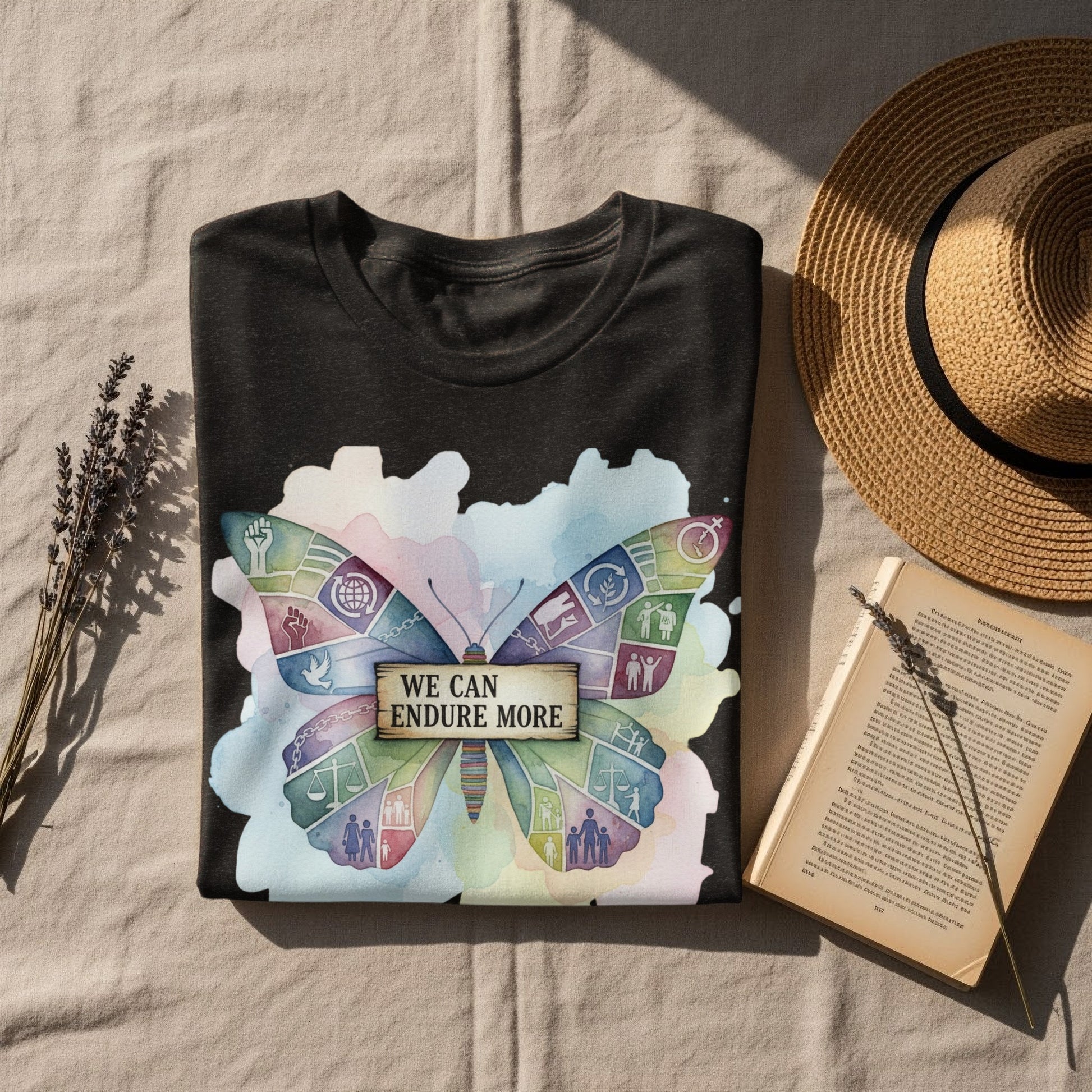 We Can Endure More Butterfly Graphic T-shirt product