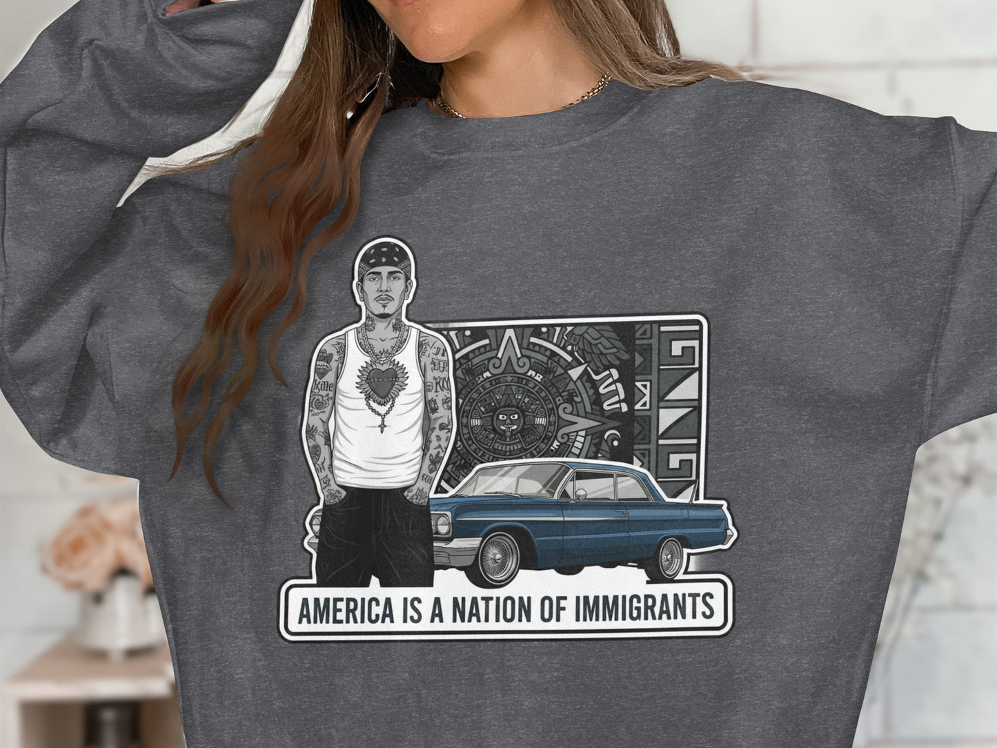 America Is A Nation Immigrants sweatshirt