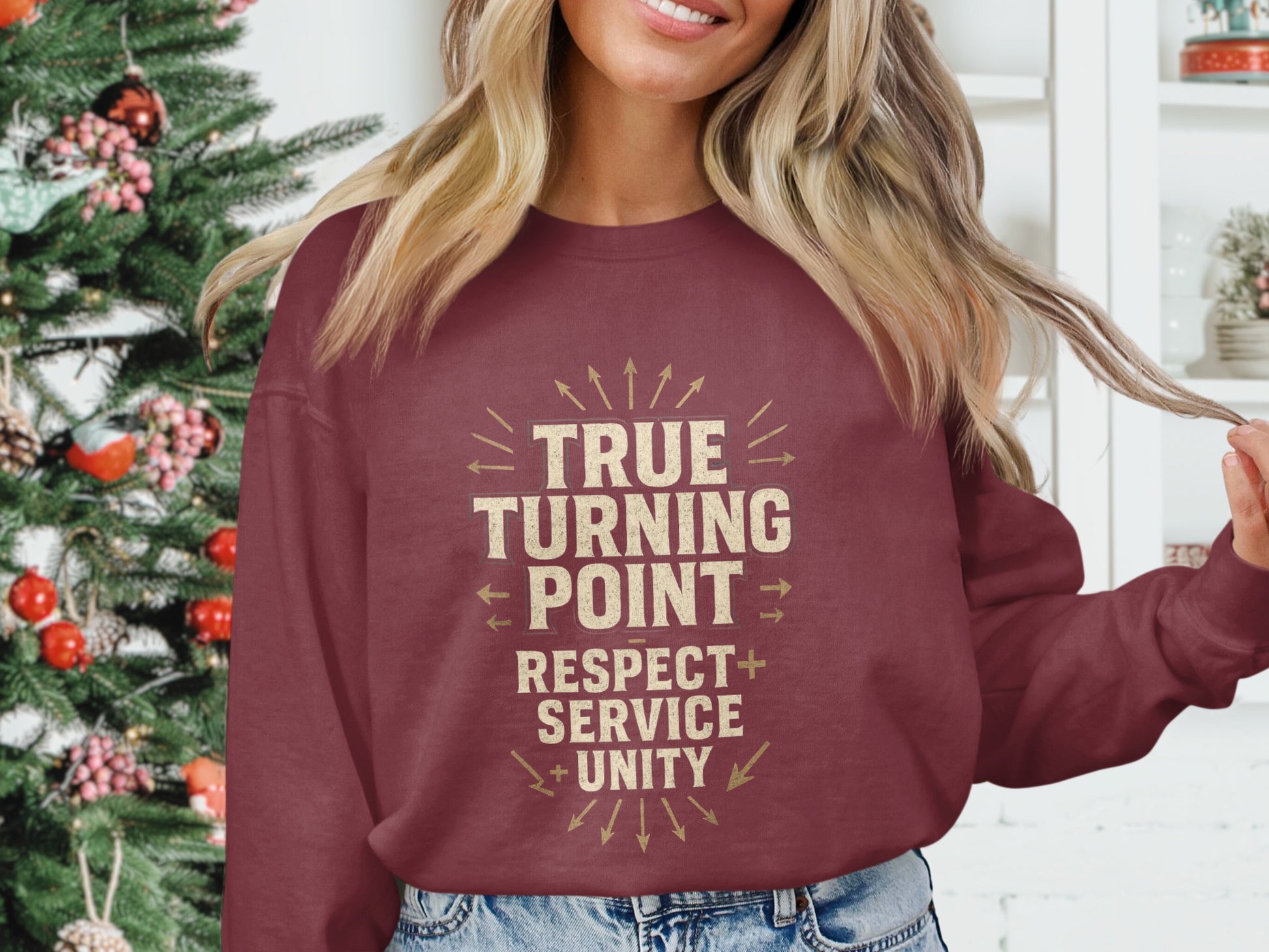 True Turning Point Respect Service Unity sweatshirt