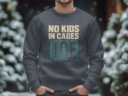 No Kids in Cages Protest Design on Sweatshirt product