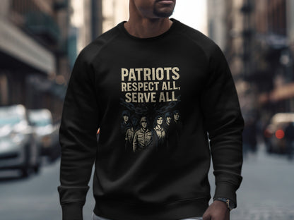 Patriots Respect All Serve All Sweatshirt product type