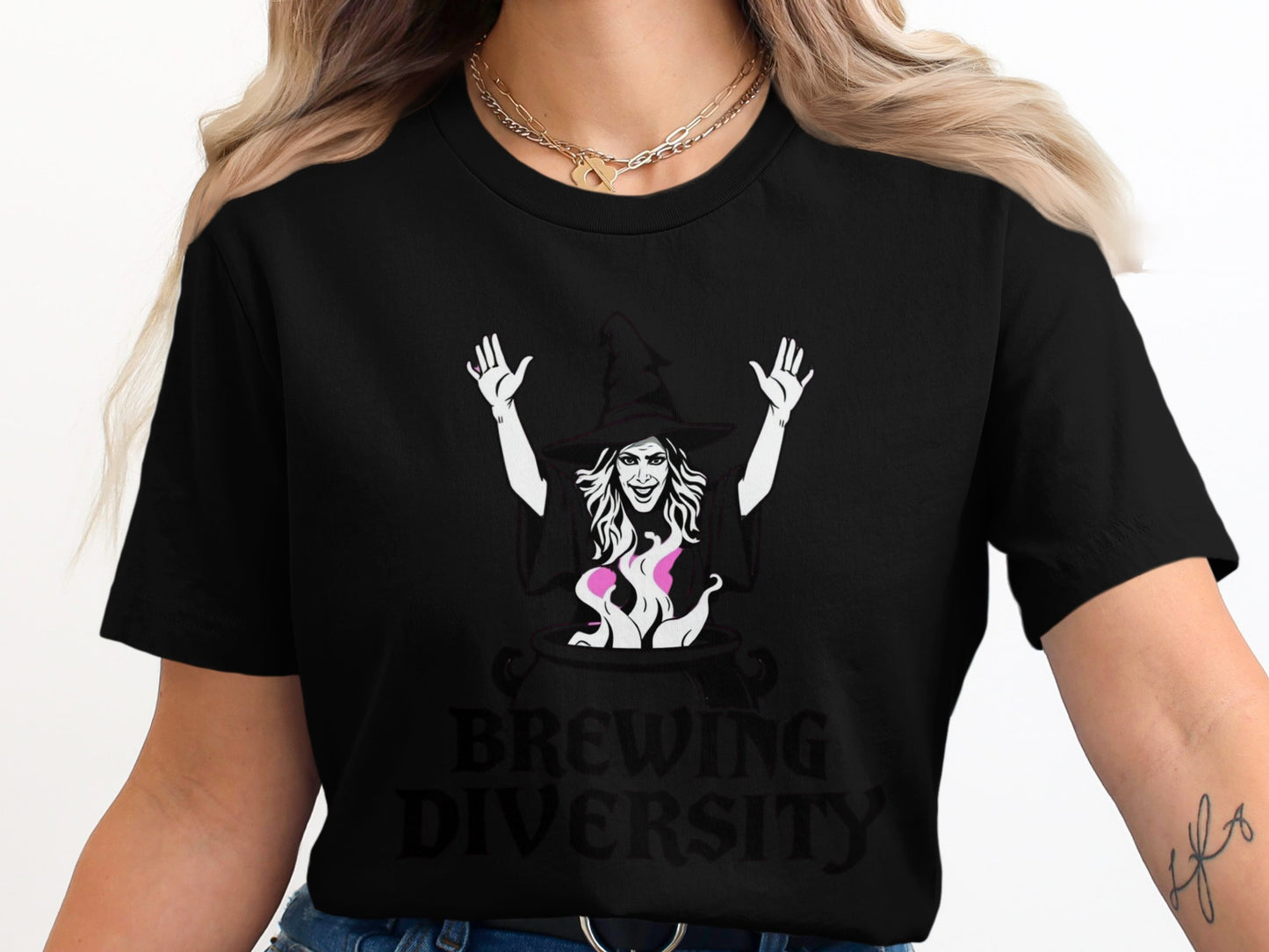 Brewing Diversity Witch Graphic Tee product
