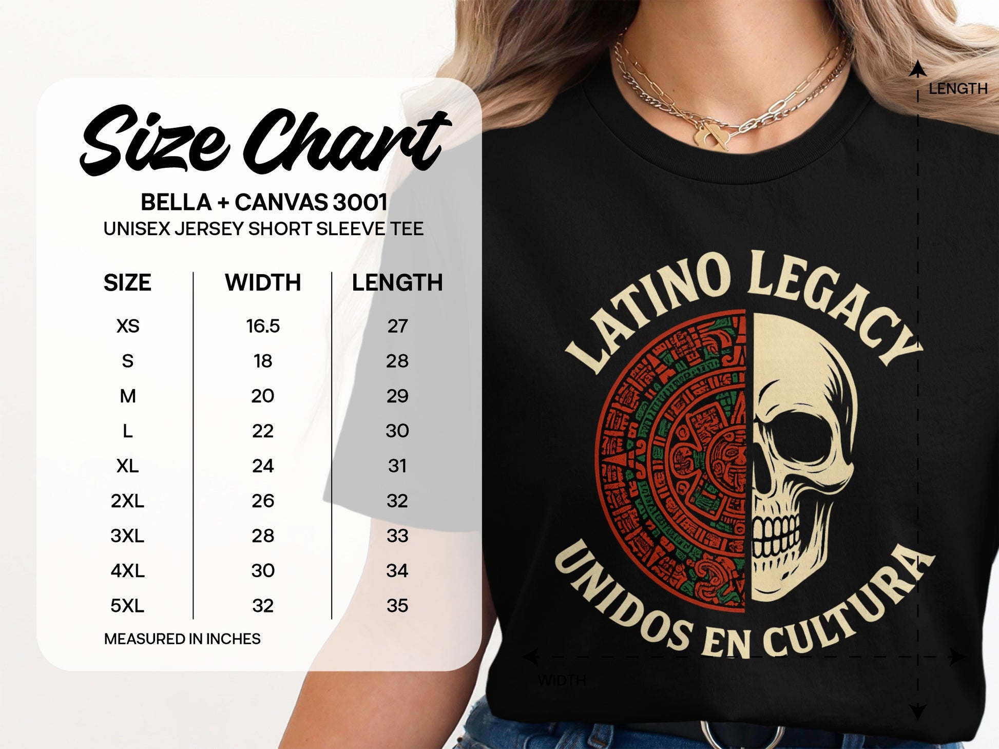 Latino Legacy Unidos En Cultura Graphic Tee