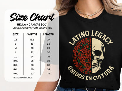 Latino Legacy Unidos En Cultura Graphic Tee