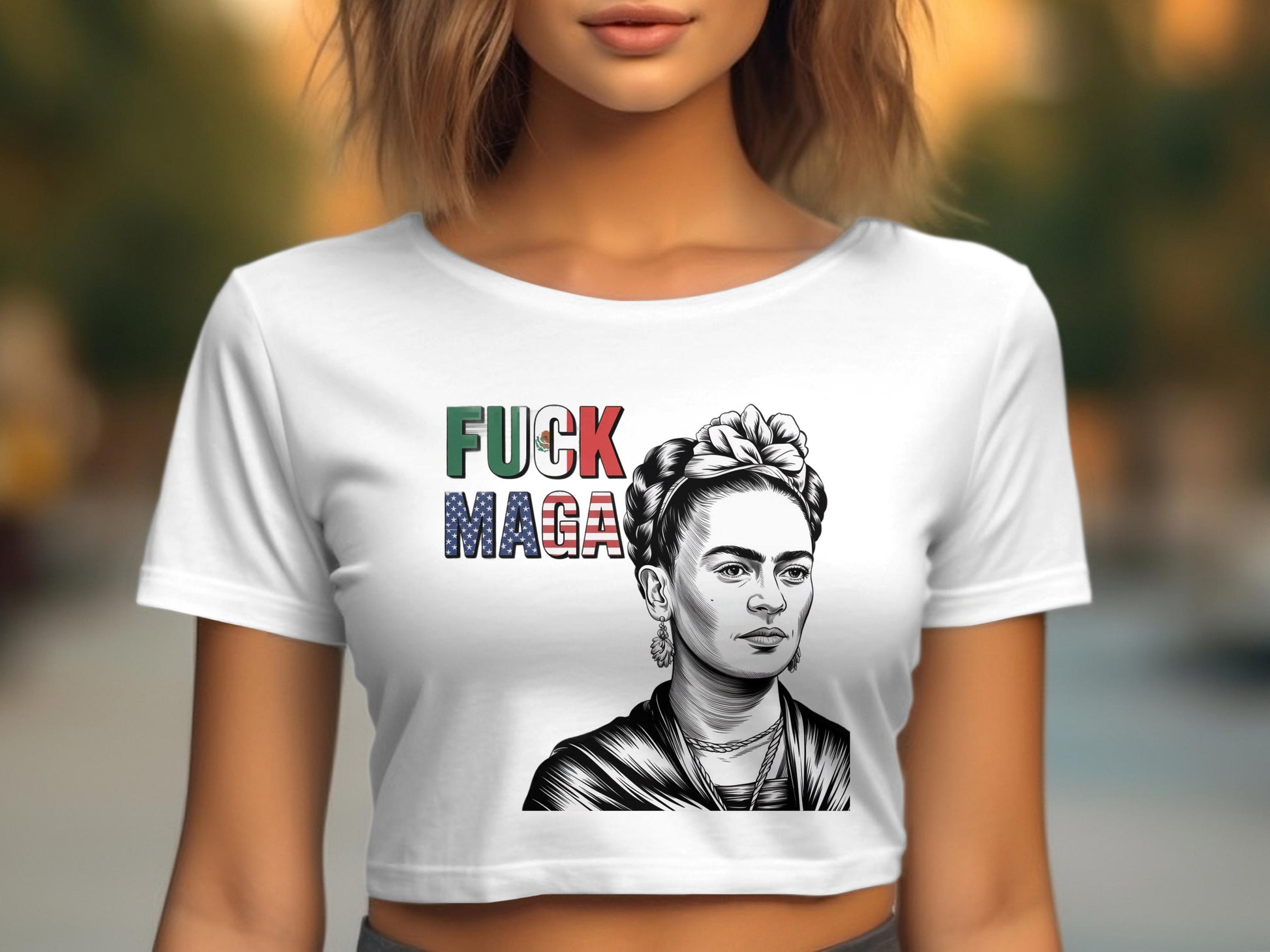 Bold Statement Fuck Maga Graphic Tee product