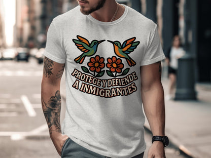 Protege y defiende a inmigrantes t-shirt product type