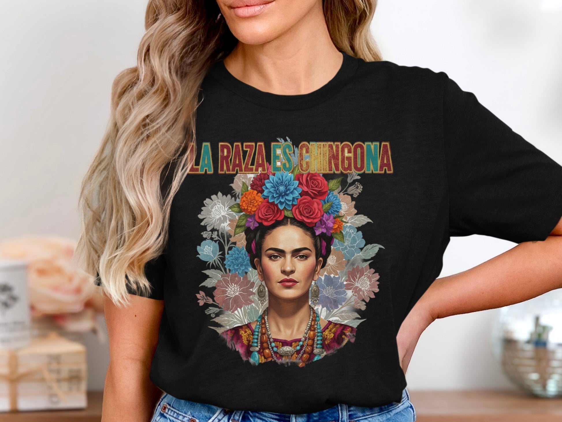 La Raza Es Chingona Graphic T-Shirt