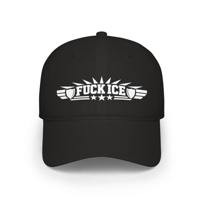 Fuck ICE Shield Stars Design Embroidered Hat