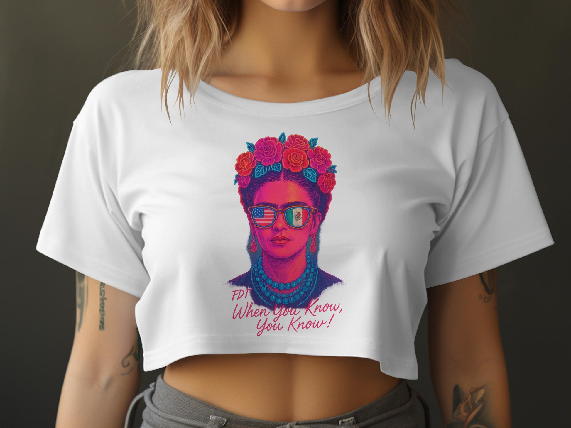 When You Know You Know Crop Top T-Shirt product