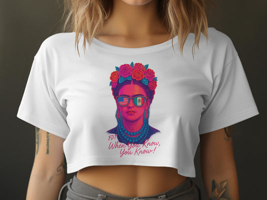 When You Know You Know Crop Top T-Shirt product