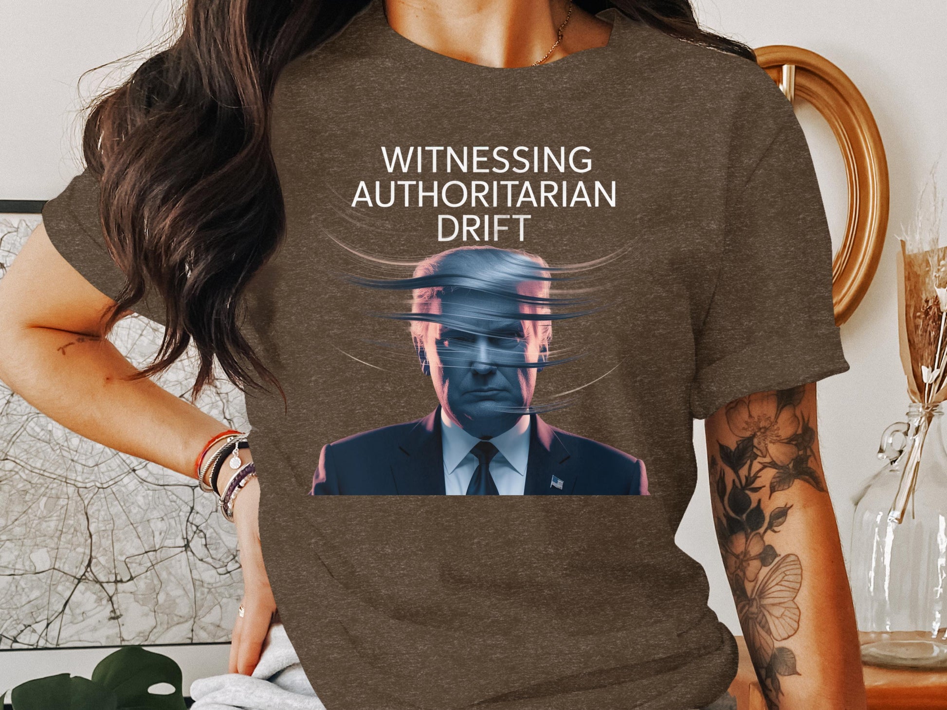 Witnessing Authoritarian Drift Graphic Tee product