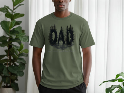 Dad Graphic Tee with Forest Design product type