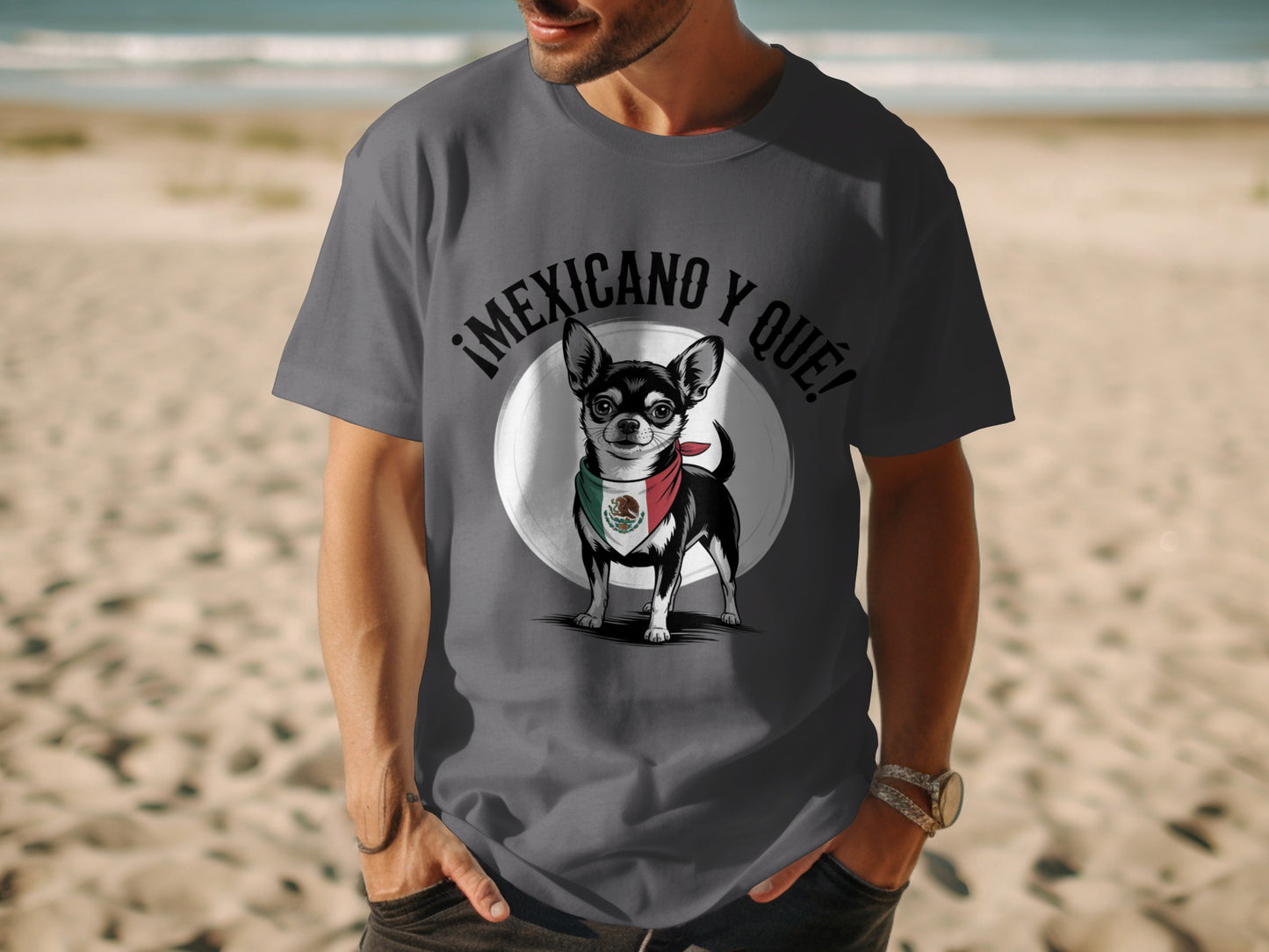 Mexicano Y Que Chihuahua Dog Lover Graphic T-shirt product