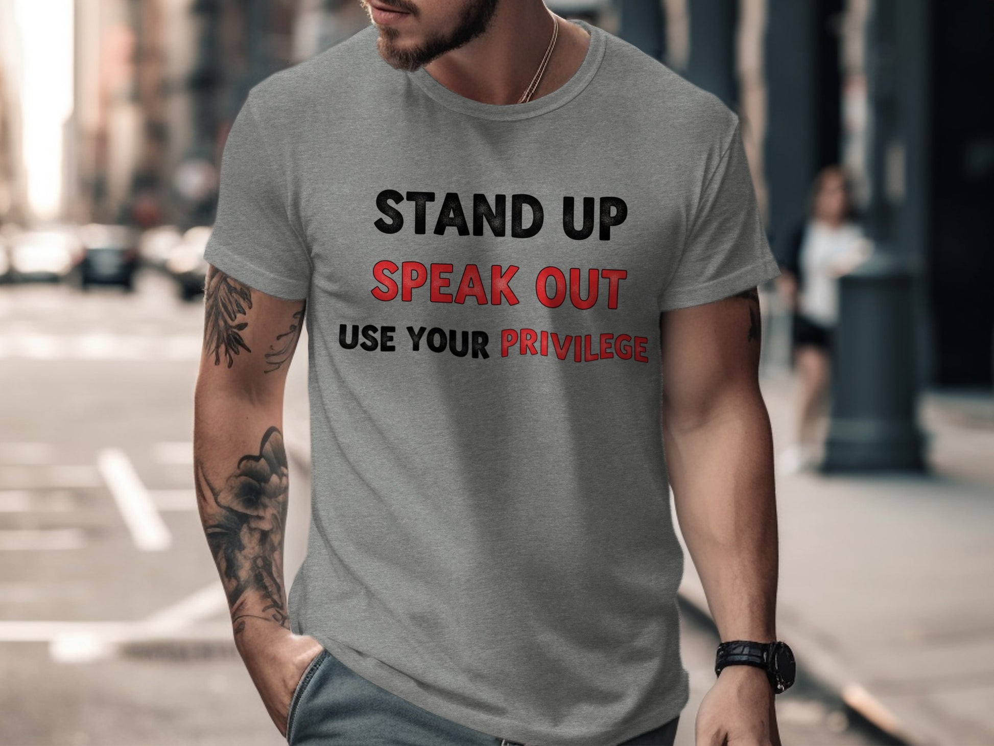 Stand Up Speak Out Use Your Privilege T-shirt