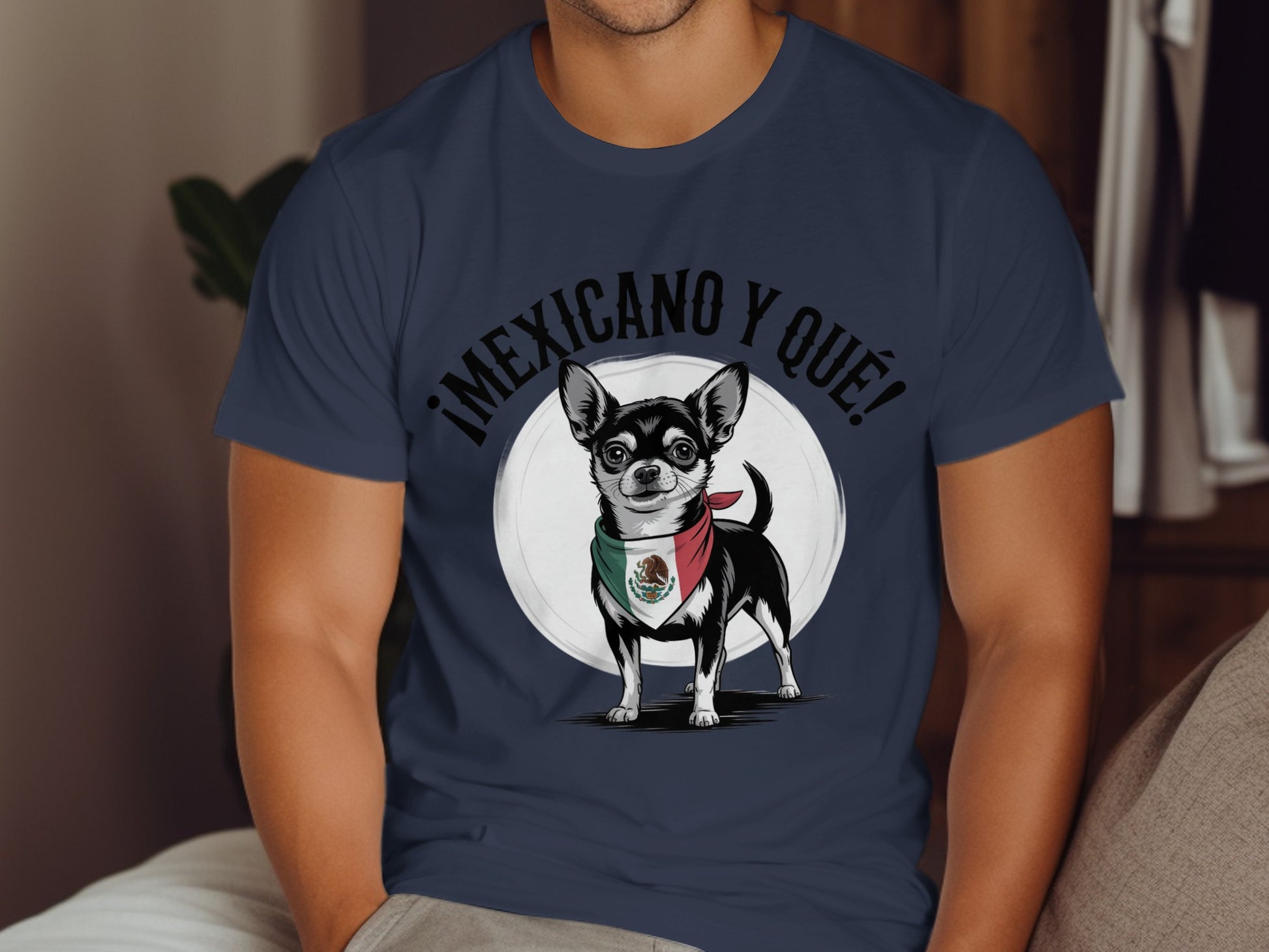 ¡Mexicano Y Qué! Graphic Chihuahua Shirt product