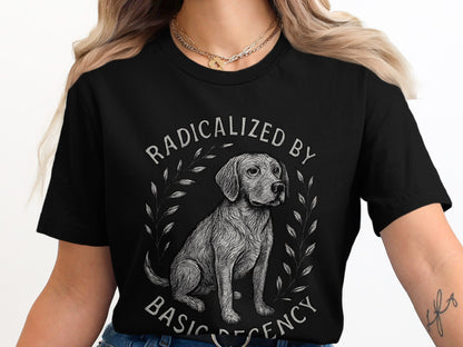 Radicalized By Basic Decency Graphic T-Shirt product