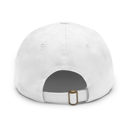 4th of July Dad Hat with Leather Patch (Rectangle)