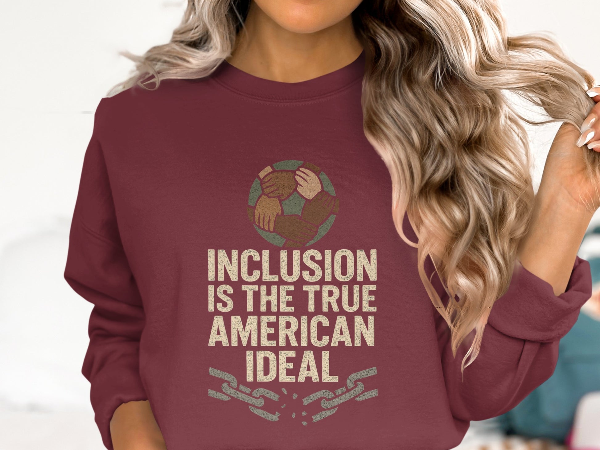 Inclusion Is the True American Ideal Pullover product
