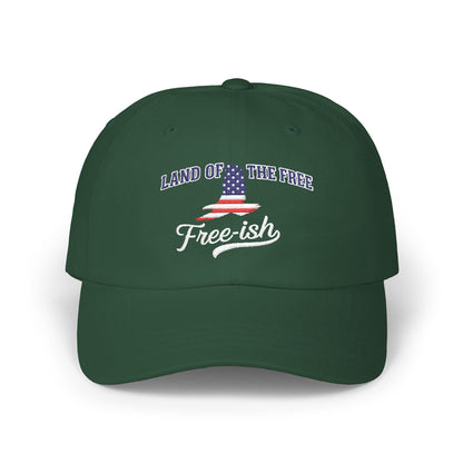 4th of July Embroidery Hat 'Land of the Free' Design | Patriotic Hat, Gift for Dads, Casual Wear, Freedom Cap, Summer Accessory