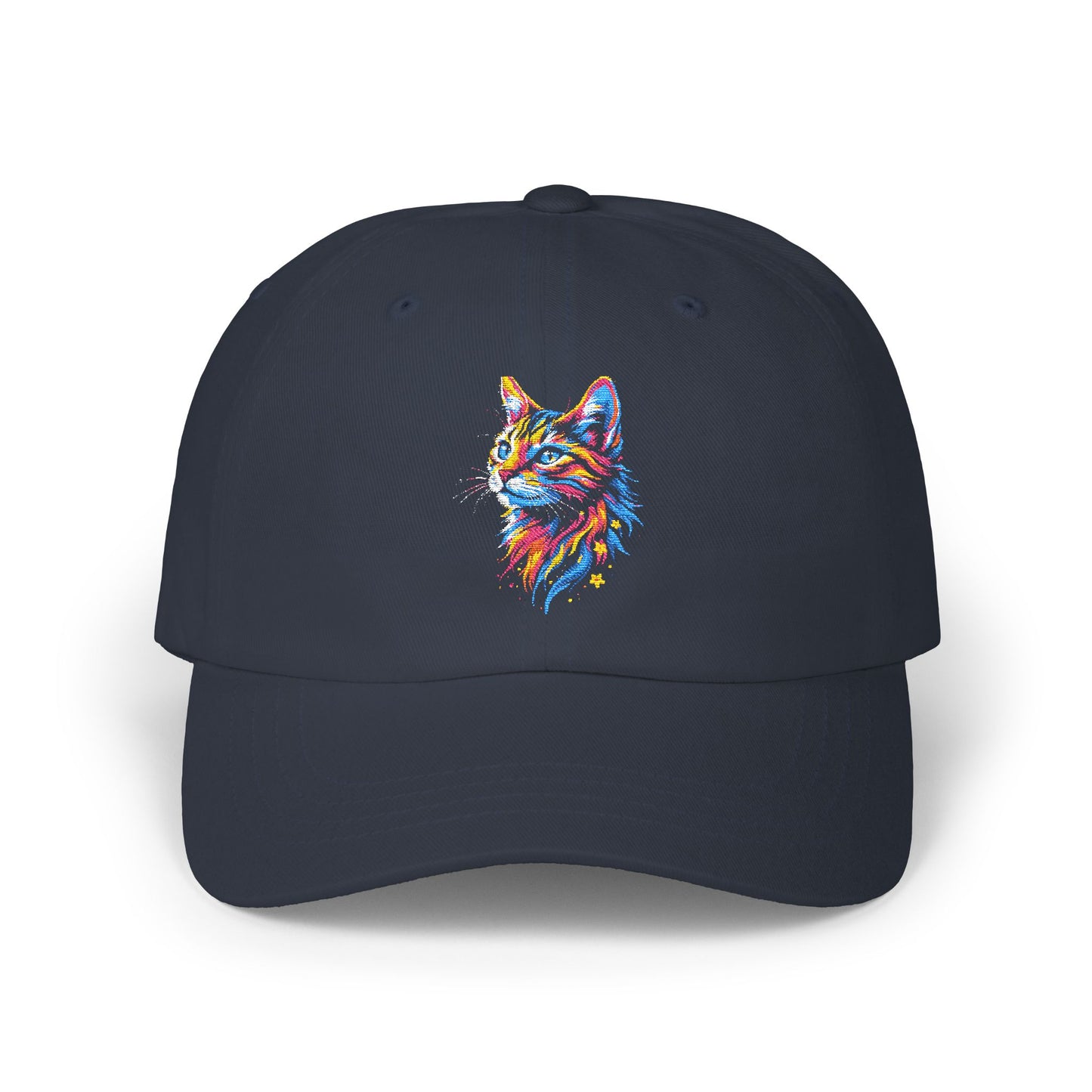 Camo Cat  Cap, Trendy Gift, Outdoor Style Hat, Unique Animal Lover Accessory, Cool Cap