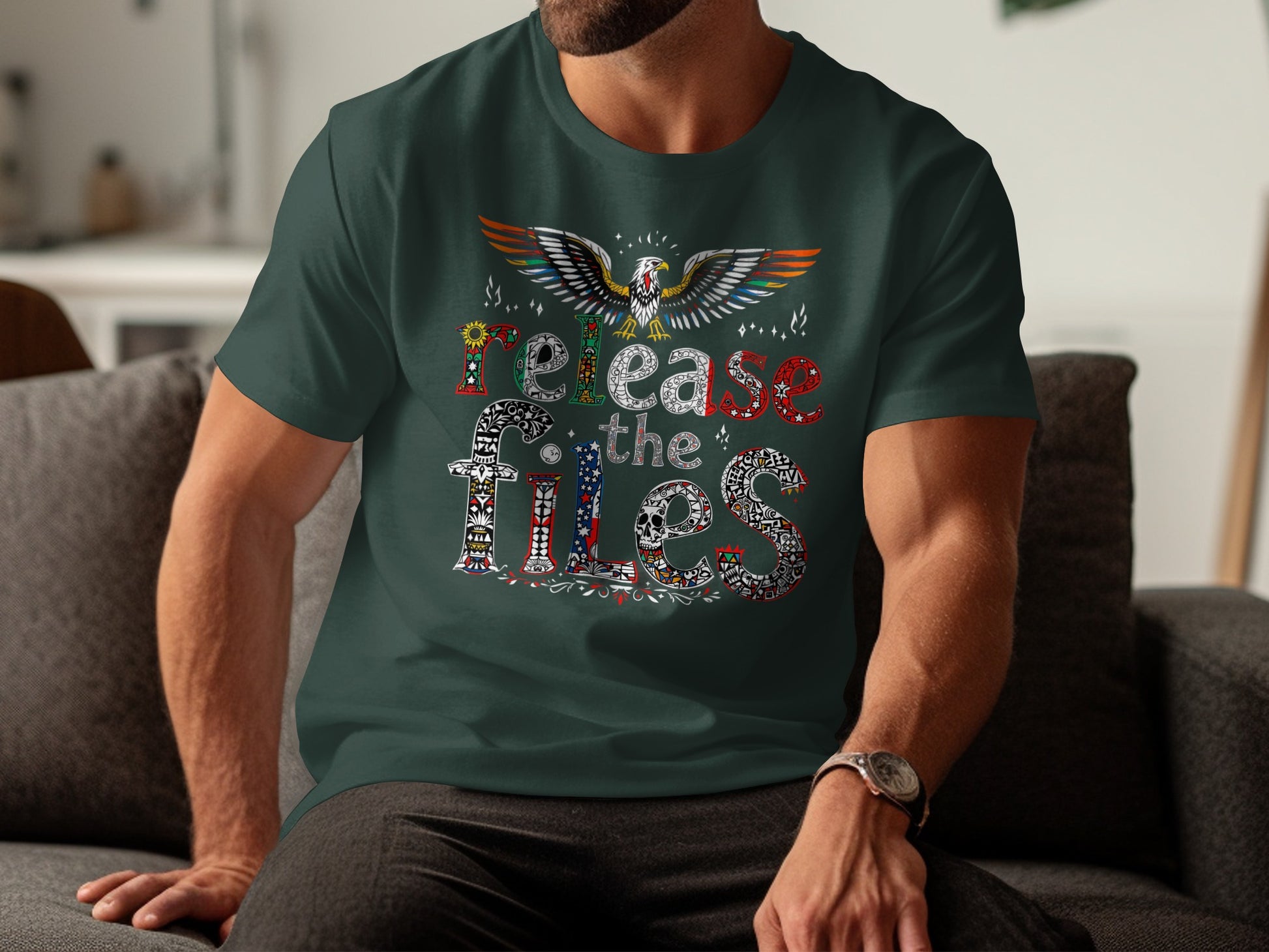 Release The Files Graphic Tee Shirt product
