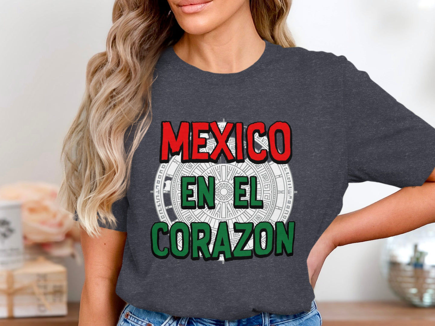 Mexico En El Corazon Graphic Tees Apparel product type