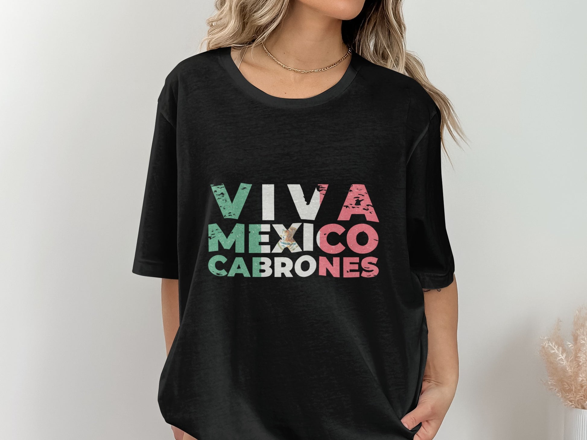 Viva Mexico Cabrones Graphic Tee shirt product type