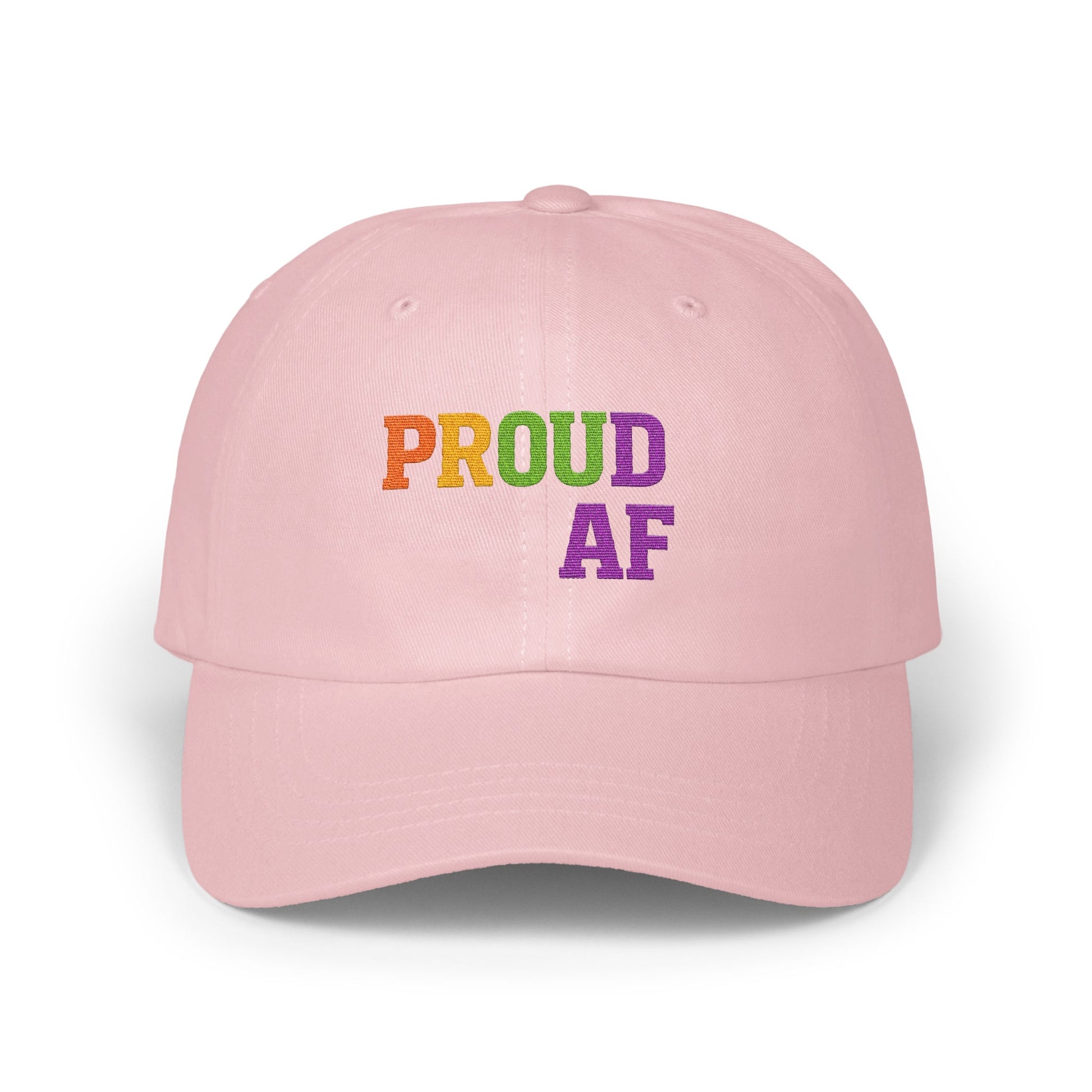 Colorful Proud AF Curved Brim Sports Cap product