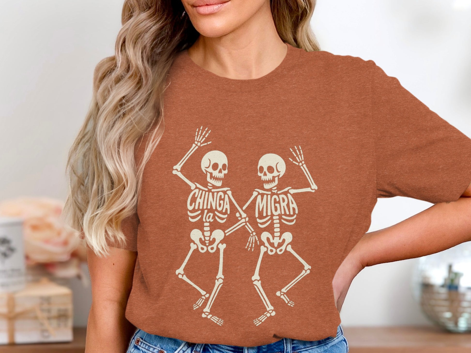 Dancing Skeletons Quote Halloween Party product type