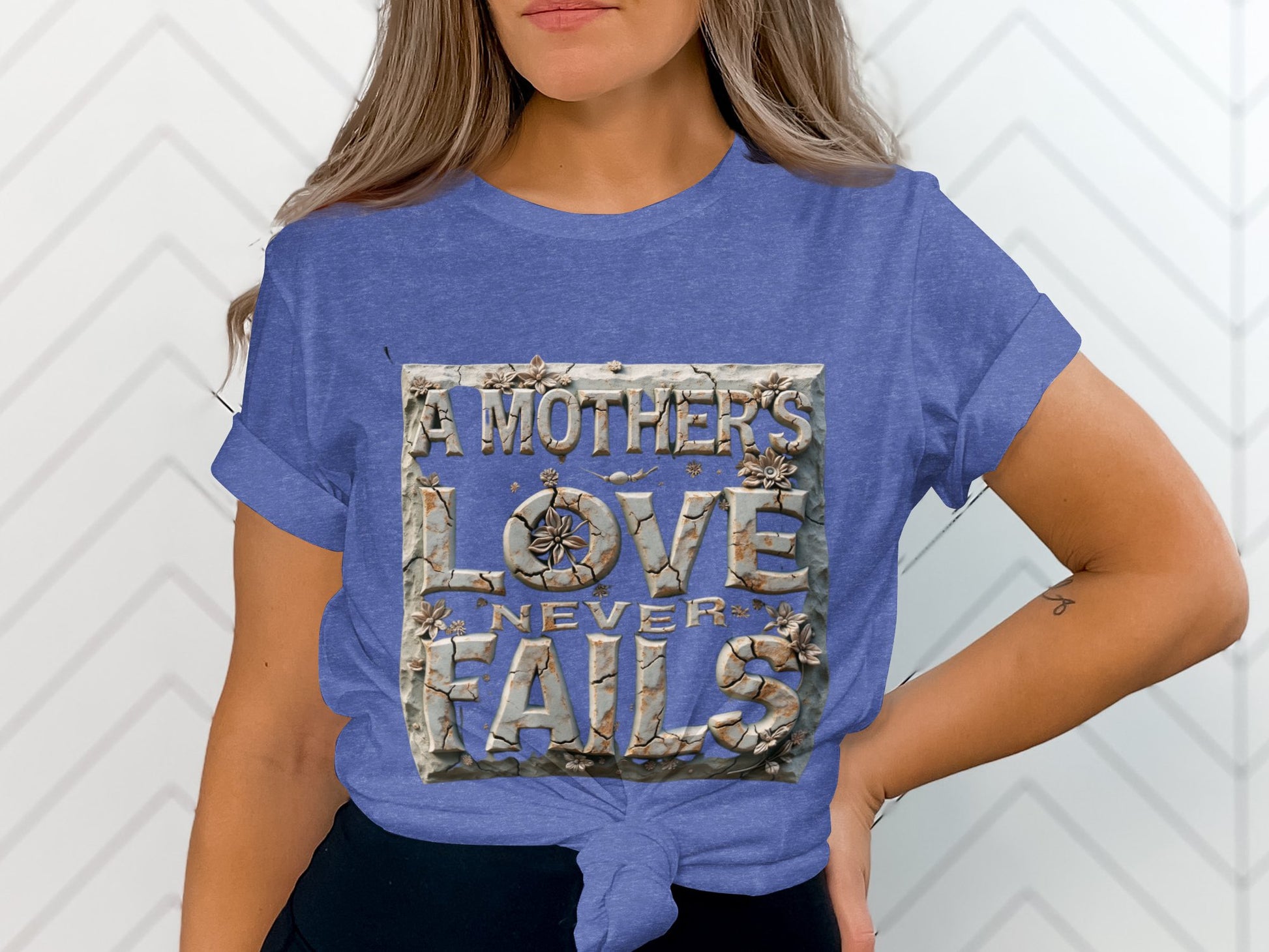 A Mother's Love Never Fails Inspirational Shirt product type
