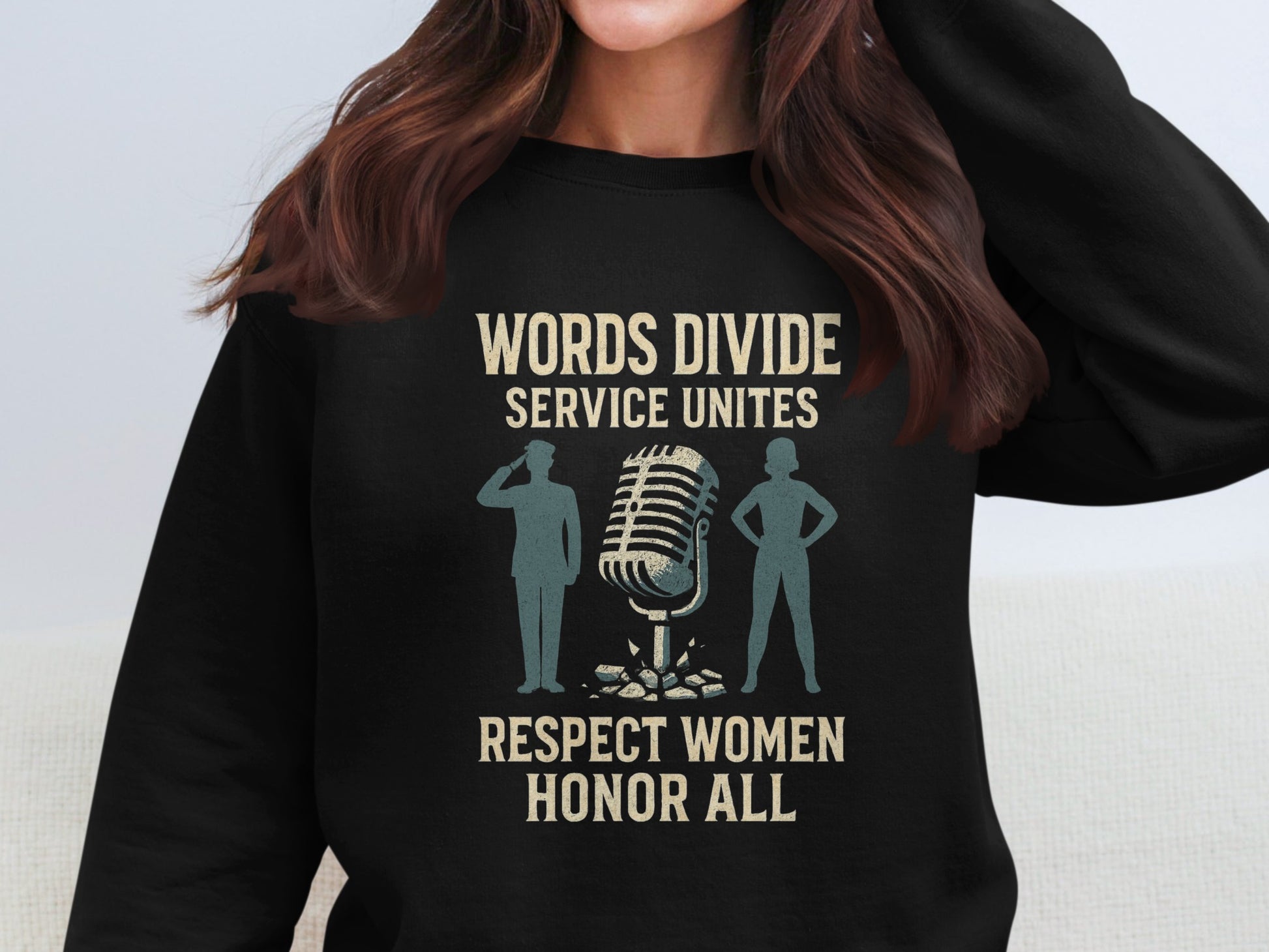 Words Divide Service Unites Respect Women product type