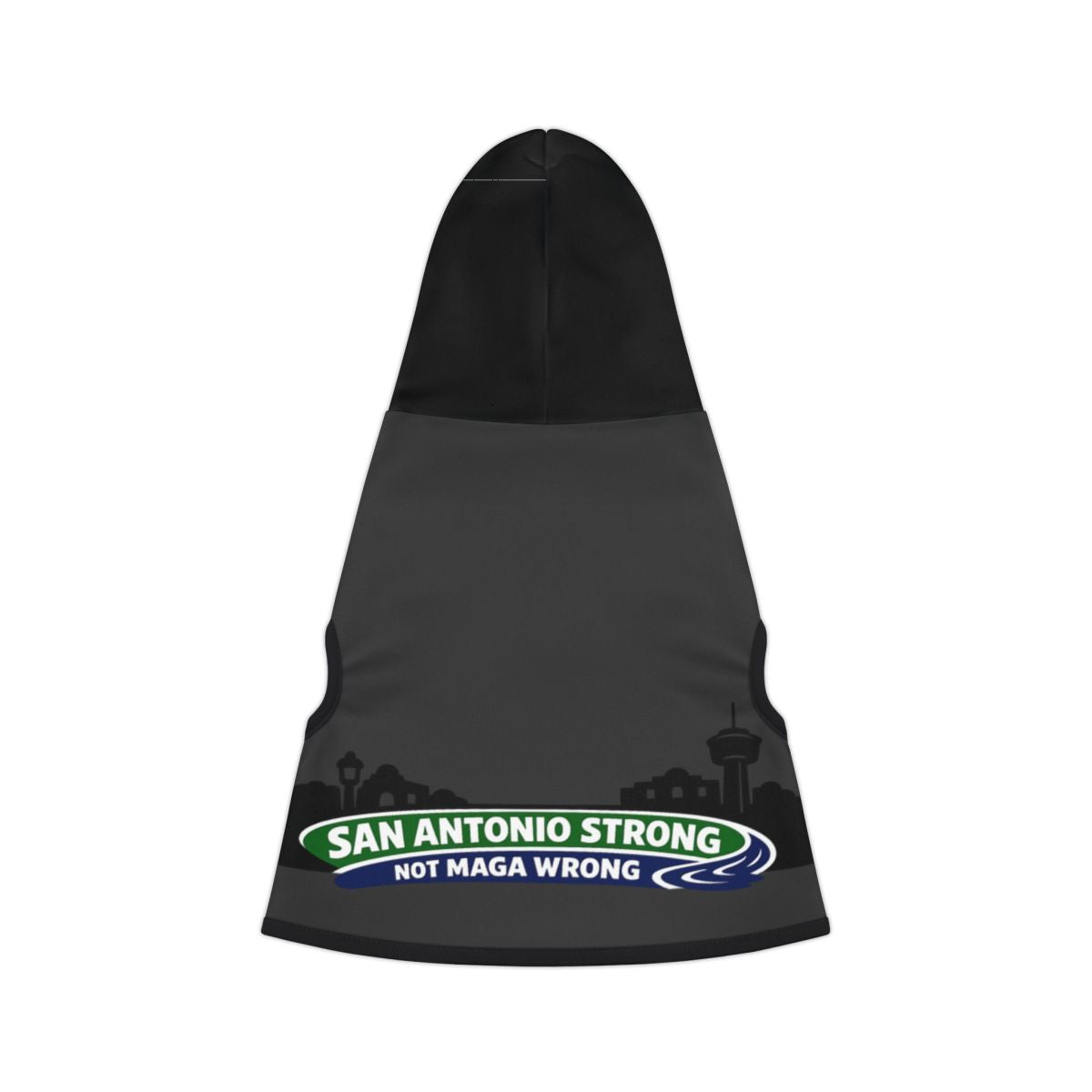 San Antonio Strong Not Maga Wrong Dog Hoodie