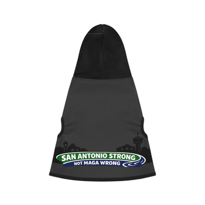 San Antonio Strong Not Maga Wrong Dog Hoodie