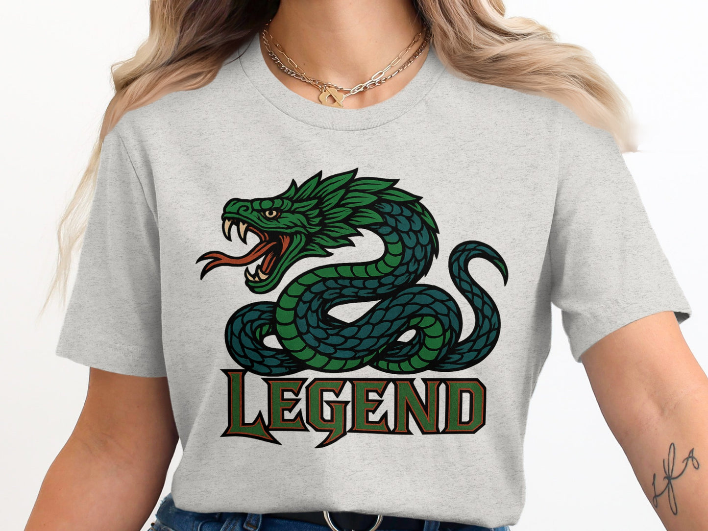 Legend Serpent Graphic T-Shirt product type