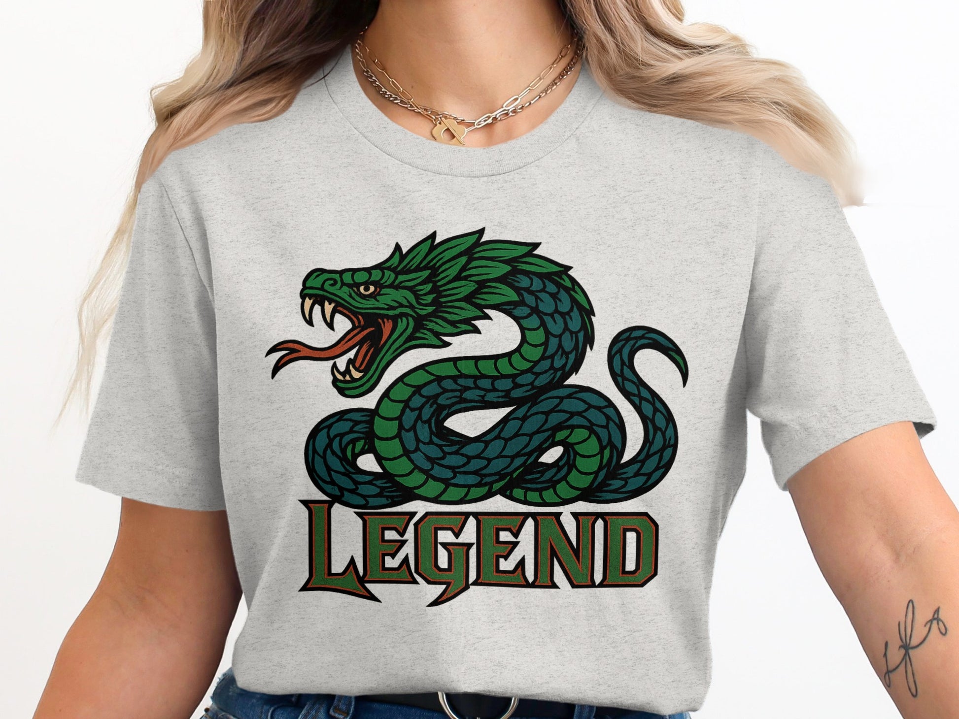 Legend Serpent Graphic T-Shirt product type