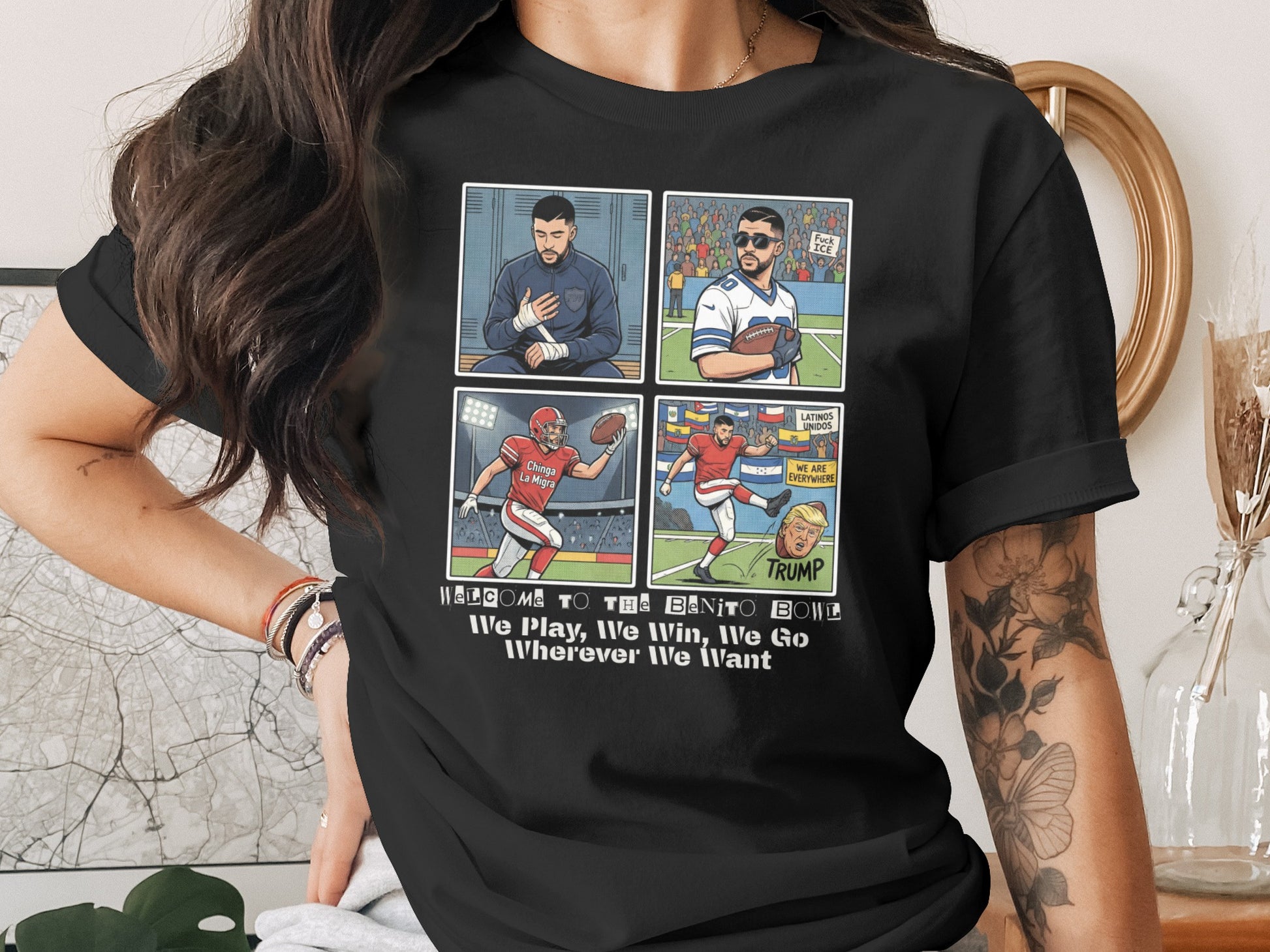 Welcome to the End Zone We Play We Win We Go Shirt
