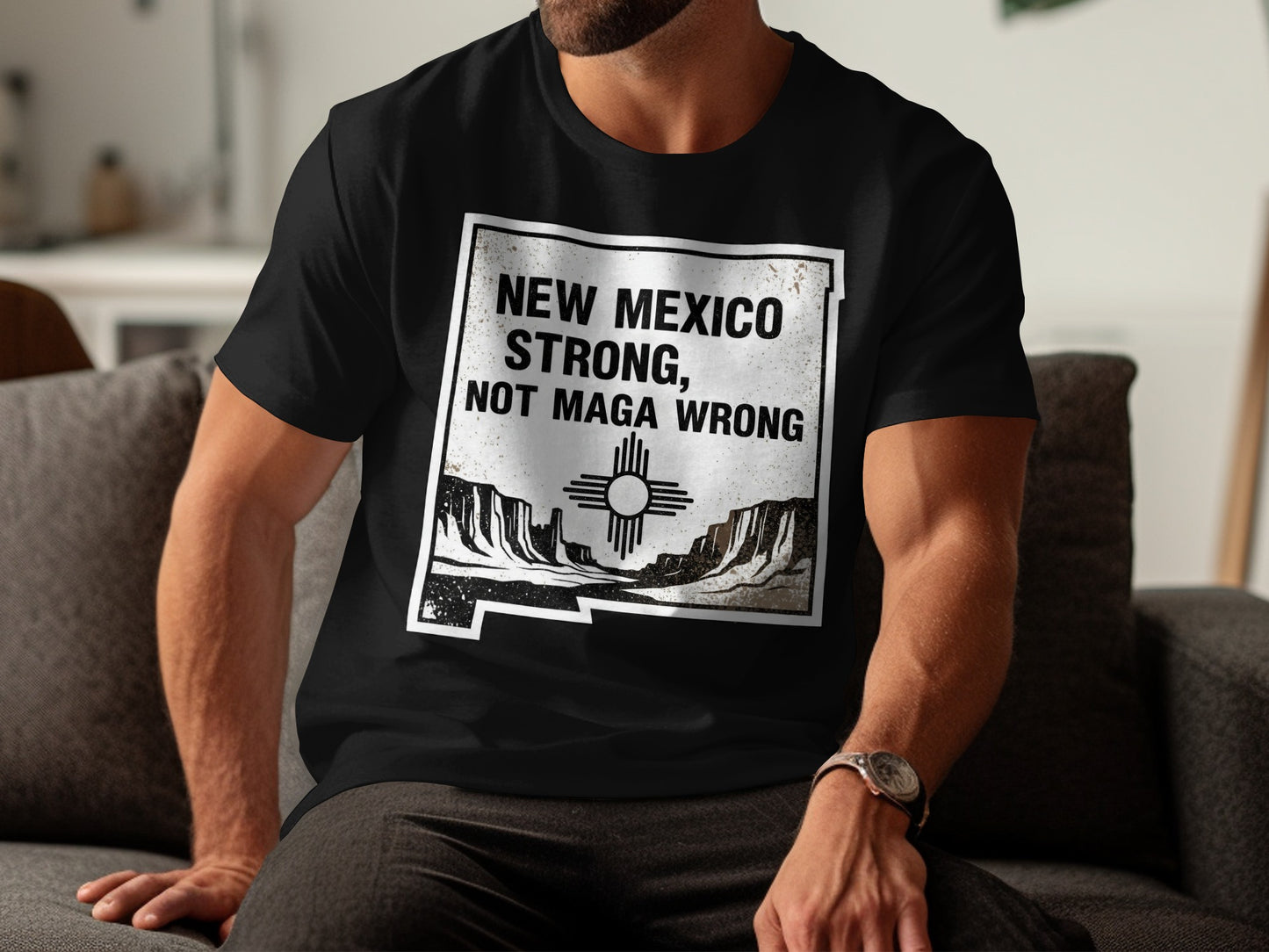 New Mexico Strong Not Maga Wrong T-shirt product type