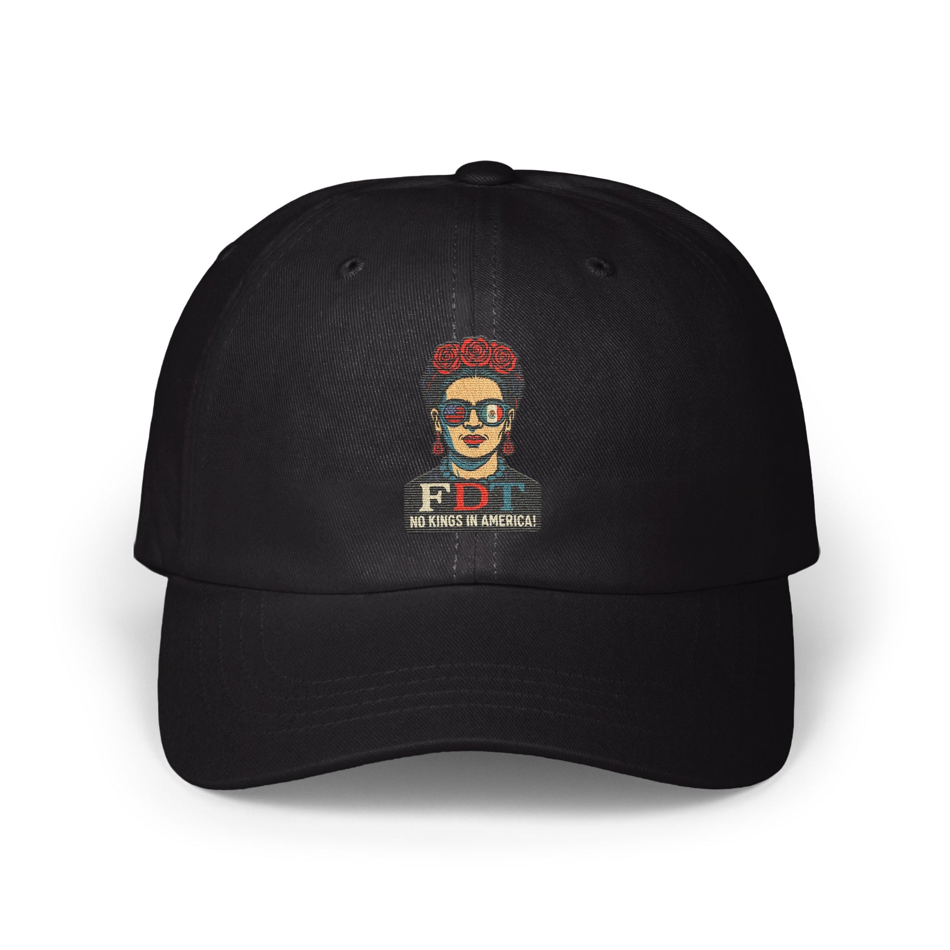 FDT No Kings in America Embroidered Baseball Cap product