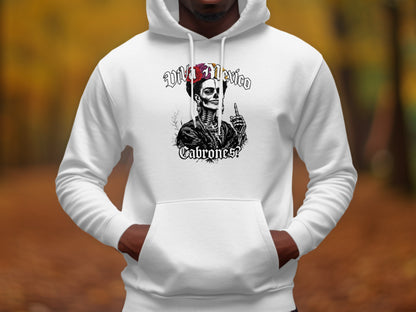 Viva Mexico Cabrones Skull Graphic Hoodie product