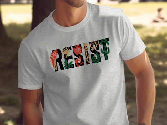 Unique Resist Graphic Short-Sleeve T-Shirt for Sale