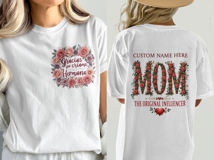 Gracias Por Cuidarme Hermana Custom Name Here product