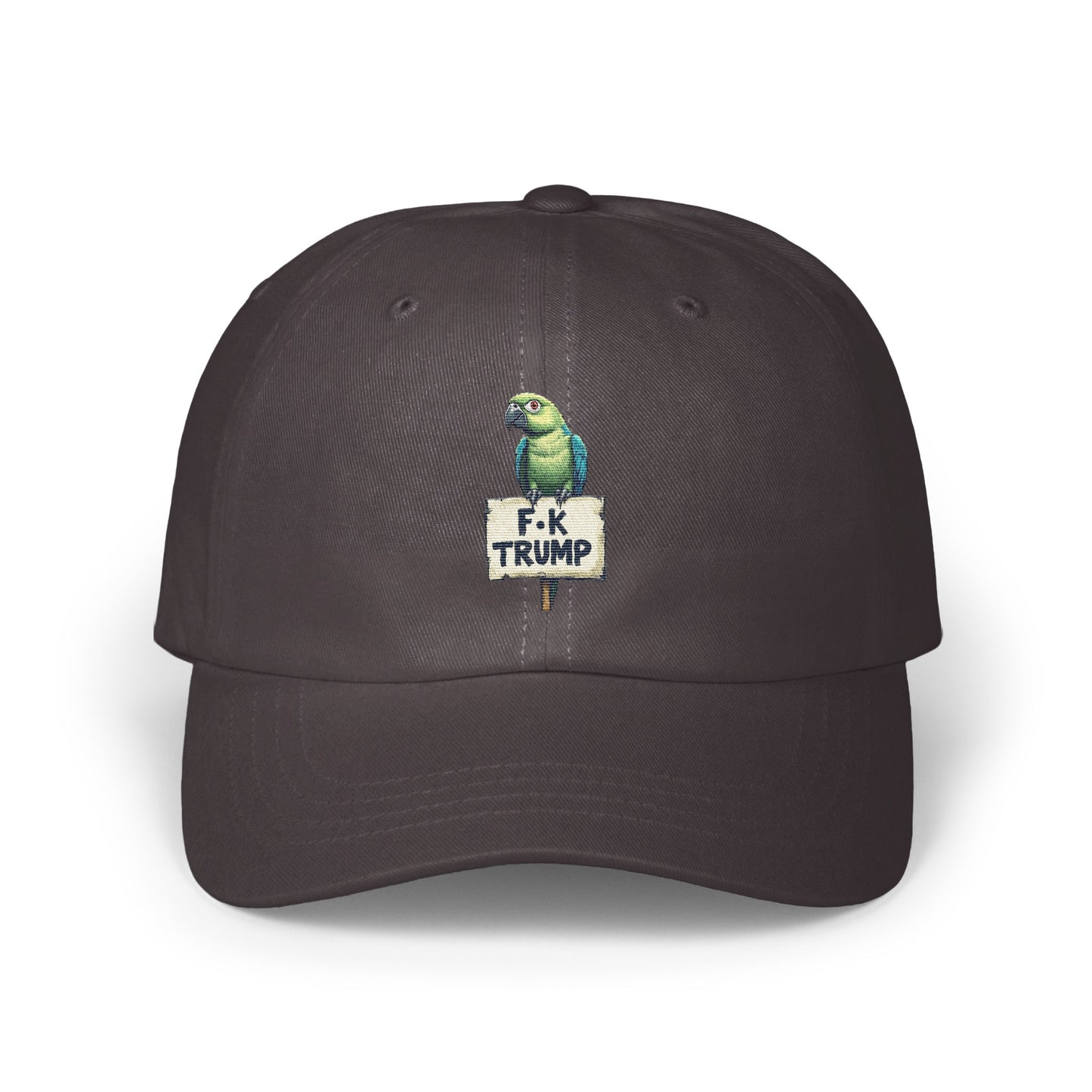 Funny Parrot F-K Trump Embroidered Adjustable Cap product