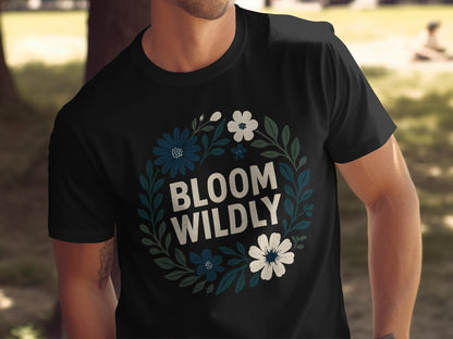 Bloom Wildly Floral Graphic Tee Shirt product type