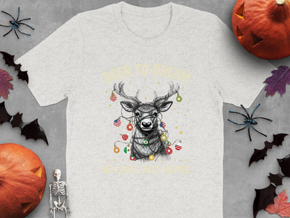 Deer to Dream Festive Christmas T-shirt product type
