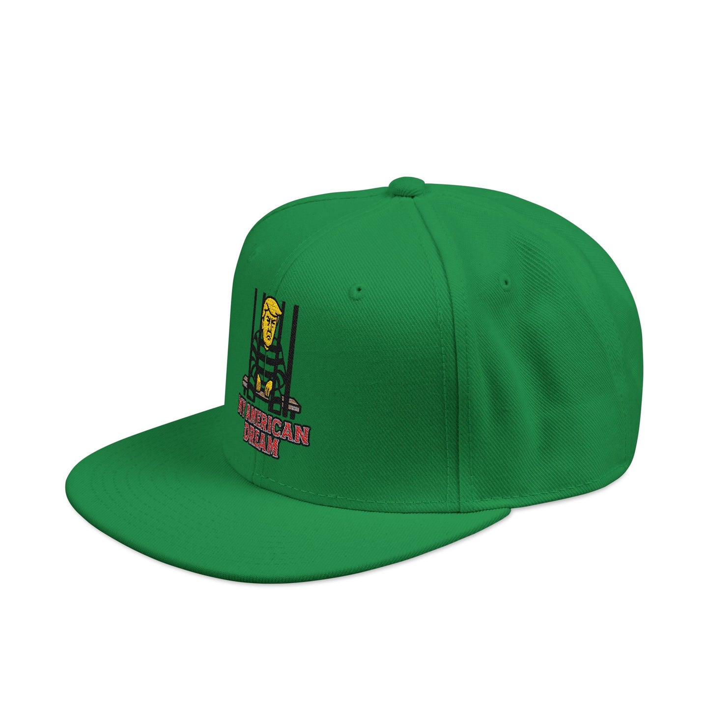 Anti Trump Hat, My American Dream Embroidered Snapback Hat - Stylish Cap for Everyday Wear, Perfect for Casual Outings, Birthdays, Streetwear Fashion, Gift for Him/Her